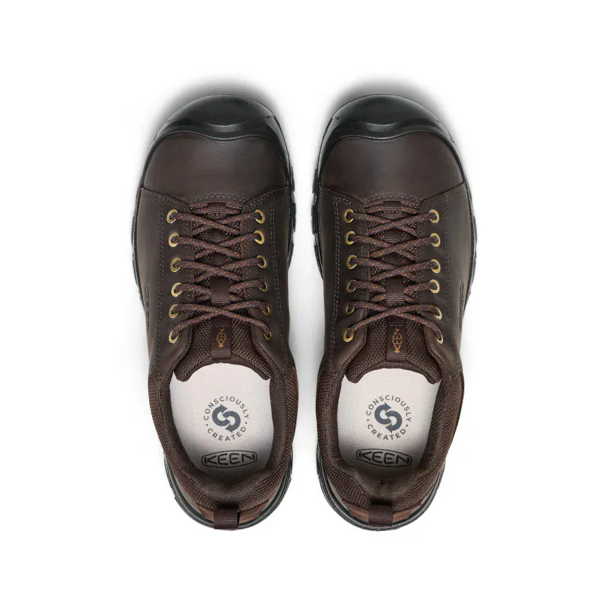 Keen Men's Targhee IV Oxfords- Java/ Black - Image 4