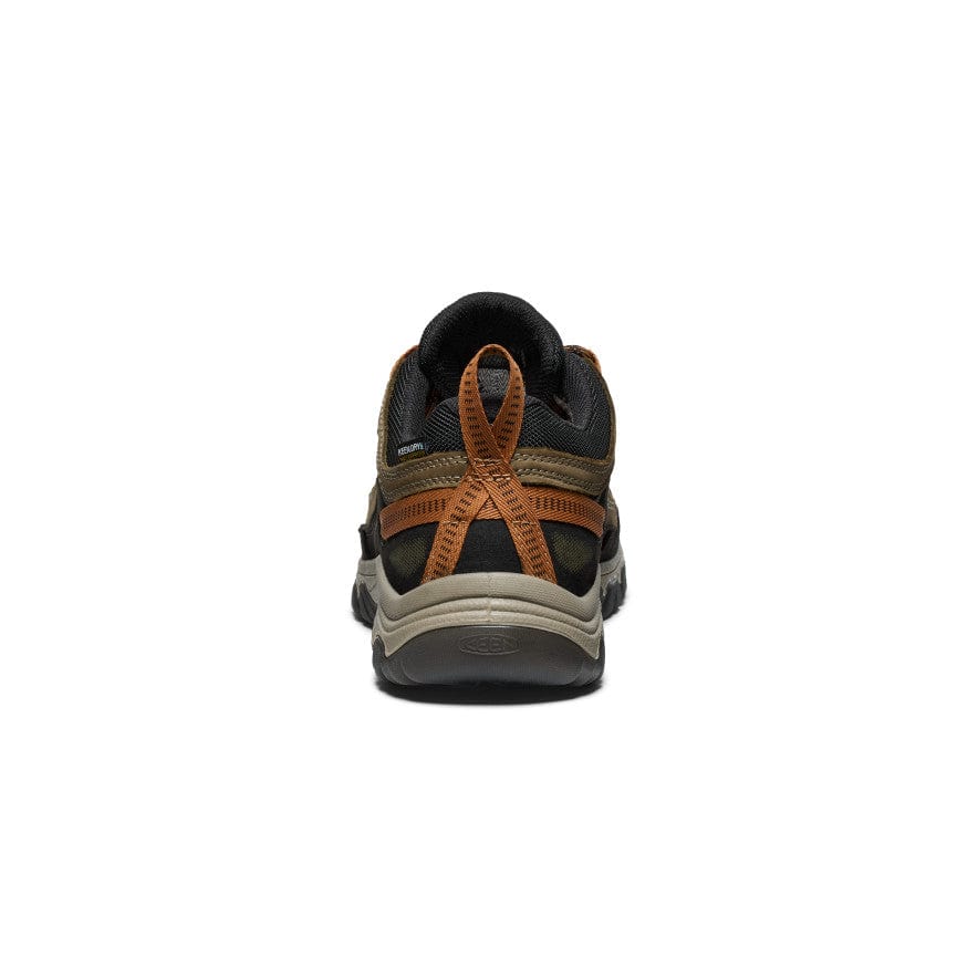 Keen Men's Targhee IV Waterproof Hiking Shoes- Sea Turtle/Roasted Pecan - Image 5