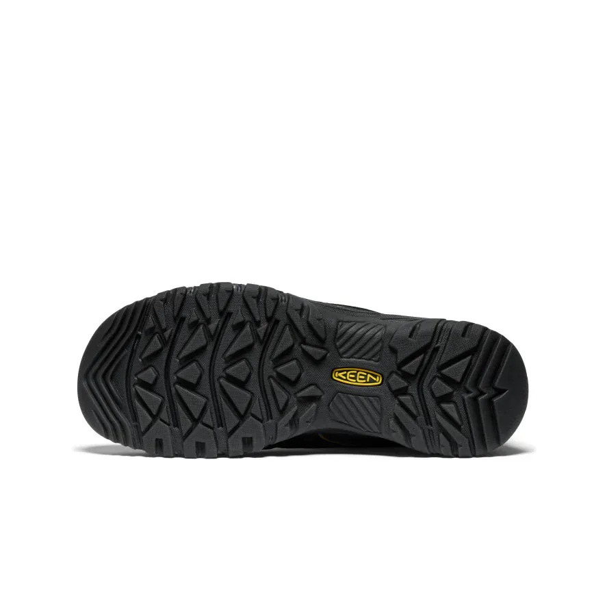 Keen Men's Targhee IV Waterproof Hiking Shoes- Triple Black - Image 6