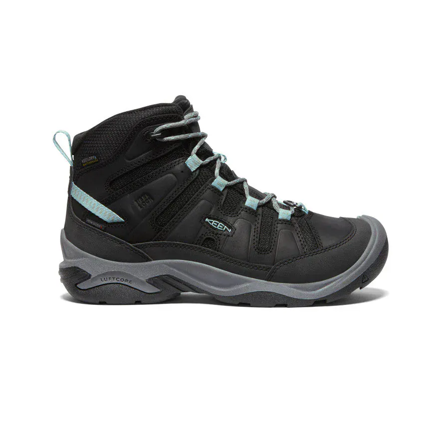 Keen Women's Circadia Mid Waterproof Polar Boots- Black/ Cloud