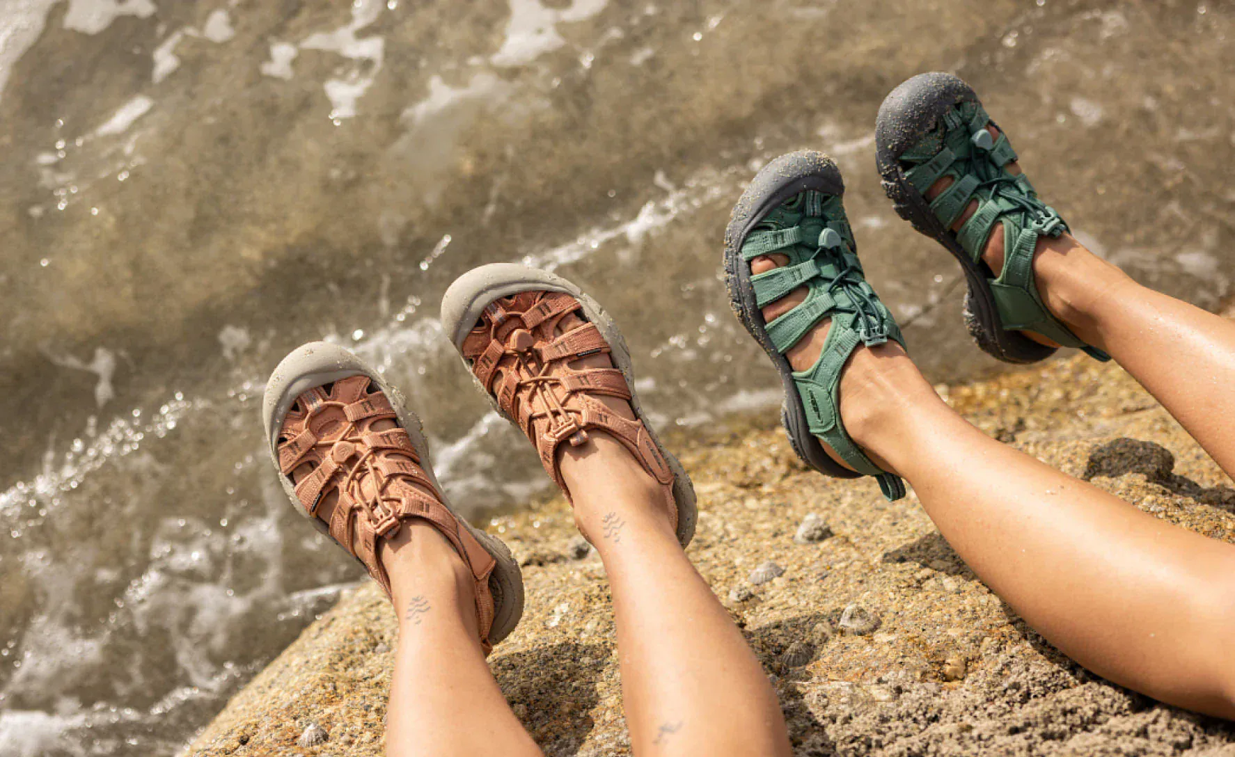 Keen Women's Newport H2 Sandals- Navy/ Magnet - Image 7