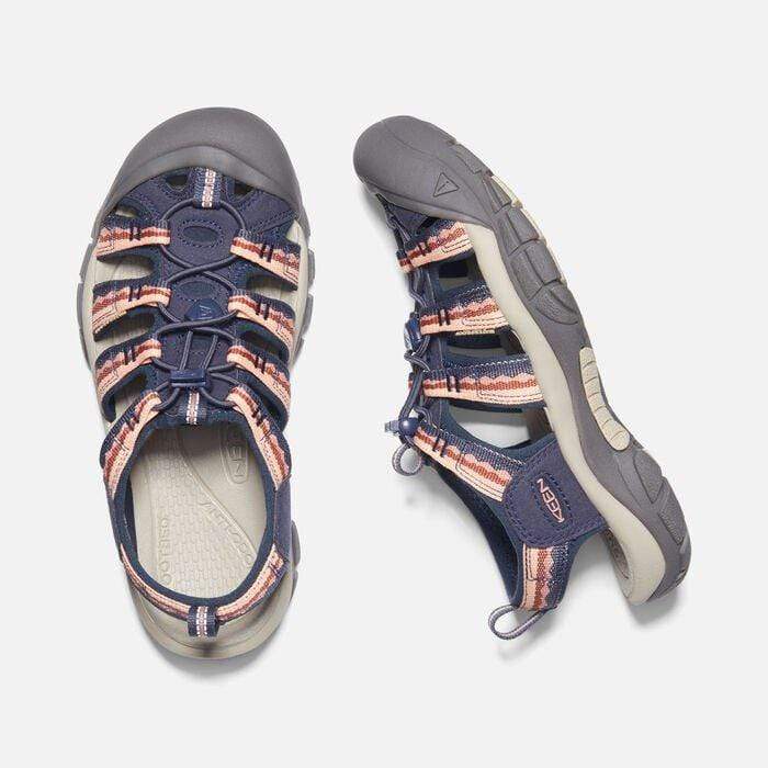 Keen Women's Newport H2 Sandals- Navy/ Rose Dawn - Image 2