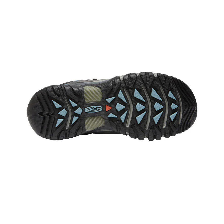 Keen Women's Targhee III Mid Waterproof Boots- Magnet/ Atlantic Blue - Image 5