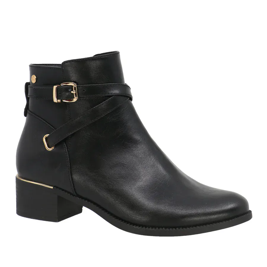 Lady Comfort Women's Becka 02 Low Boots- Black