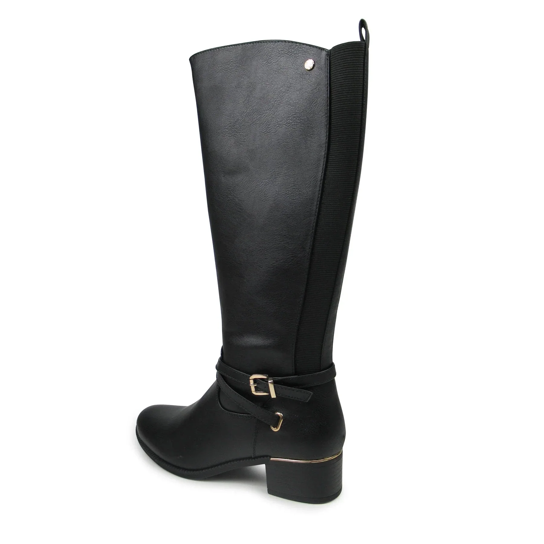 Lady Comfort Women's Betty 01 Tall Dress Boots- Black - Image 2