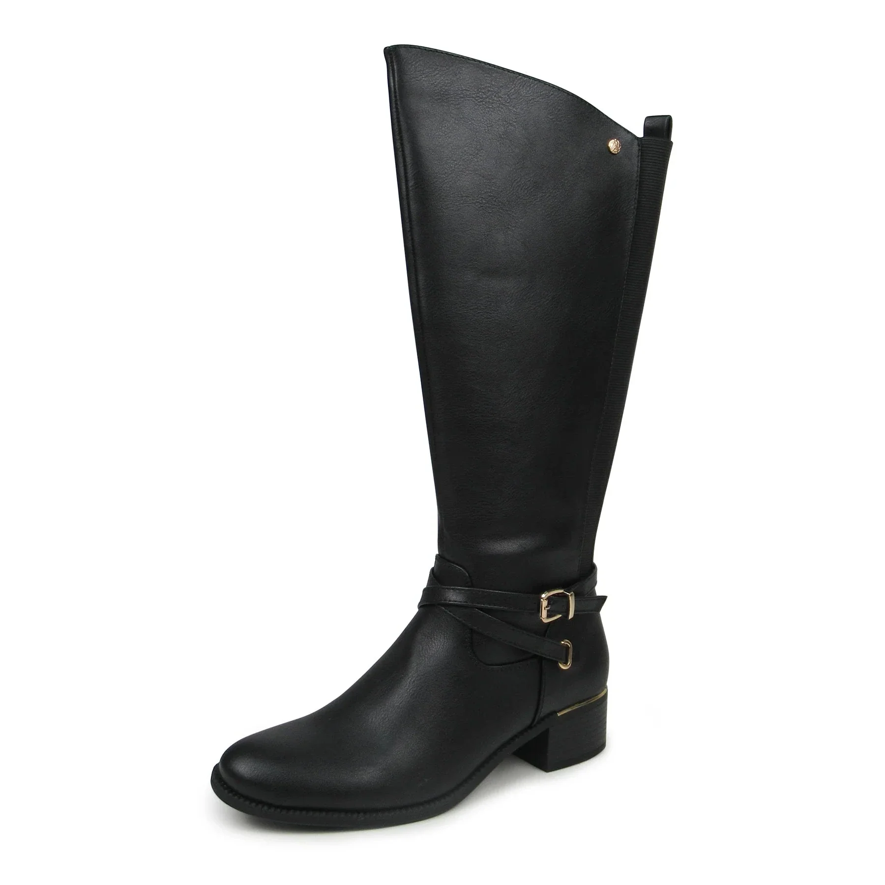 Lady Comfort Women's Betty 01 Tall Dress Boots- Black - Image 4
