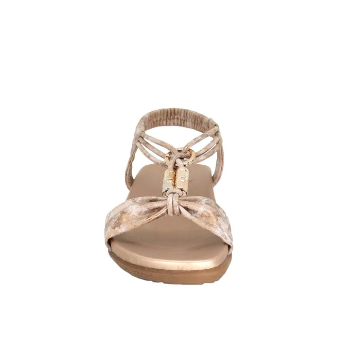 Lady Comfort Women's Brianna 03 Sandals- Pink - Image 3