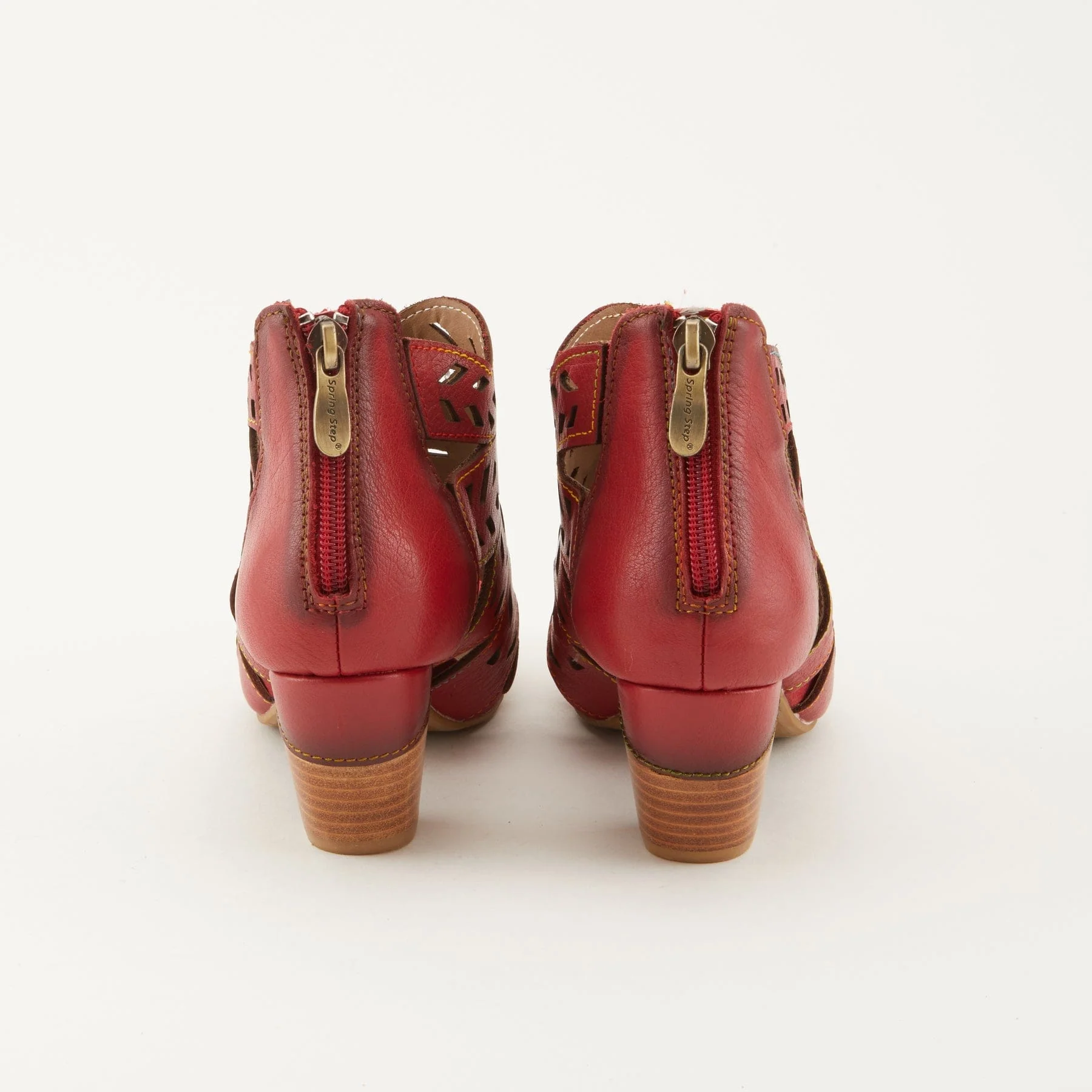 L'Artiste Women's Icon Fleur Heels- Red - Image 5