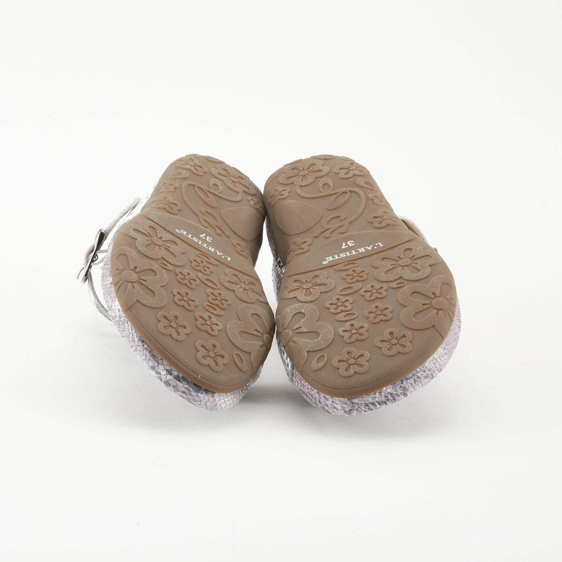 L'Artiste Women's Kindness Sandals- Grey Multi - Image 3