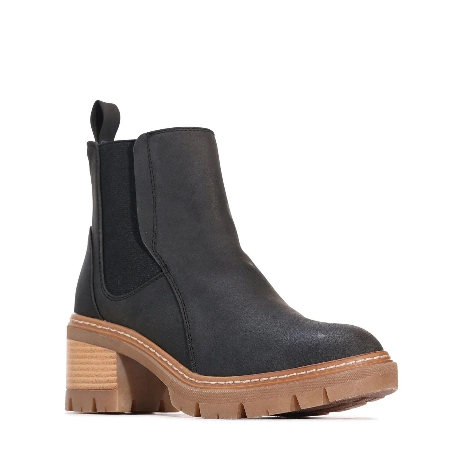 Los Cabos Women's Bita Heeled Chelsea Boots- Black - Image 2