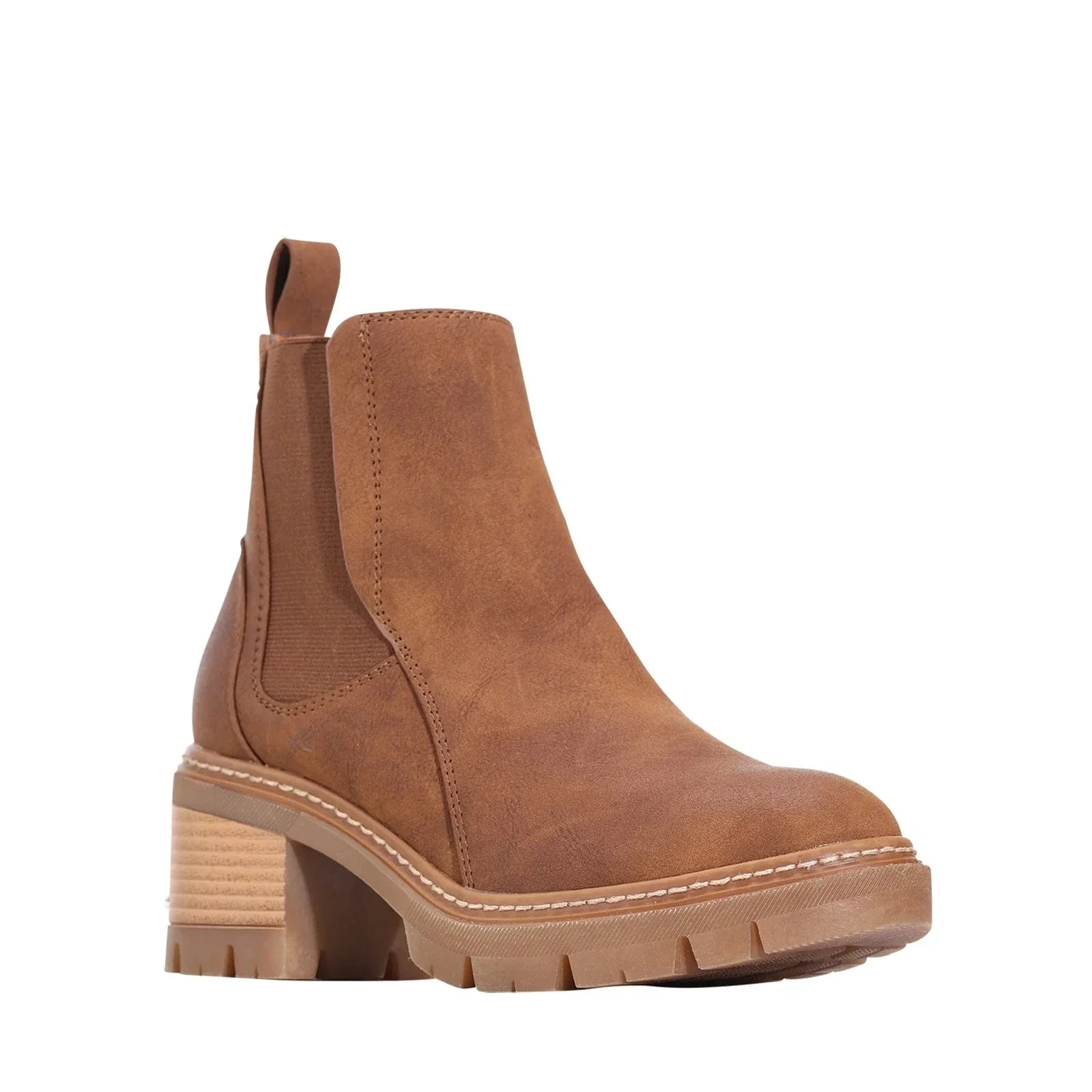 Los Cabos Women's Bita Heeled Chelsea Boots- Hazelnut - Image 2