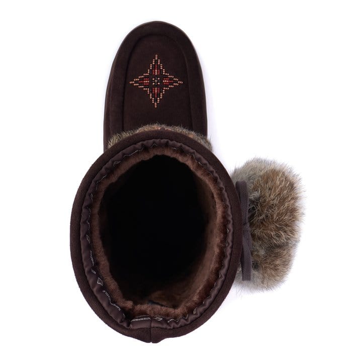 Manitobah Mukluks Snowy Owl Vibram Waterproof Mukluks- Dark Brown - Image 3