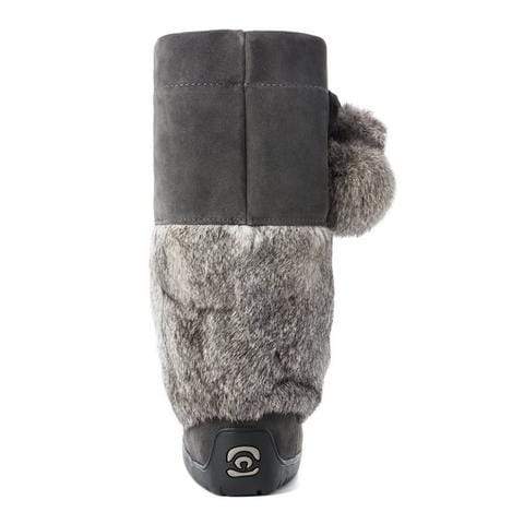 Manitobah Mukluks Snowy Owl Vibram Waterproof Mukluks- Charcoal - Image 3