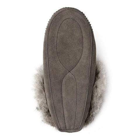 Manitobah Mukluks Women's Tipi Suede Moccasins- Charcoal - Image 5