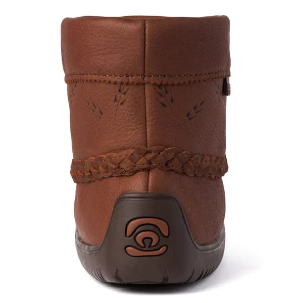 Manitobah Mukluks Tamarack Low Leather Waterproof Mukluks- Grain Mukluk/Tan - Image 3