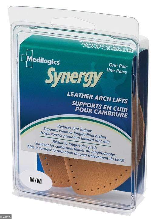 Medilogics Synergy Leather Arch Lifts (1 pair)