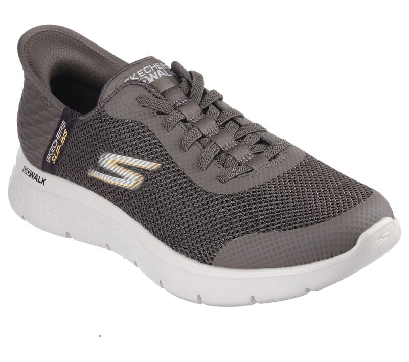 Skechers Men's Go Walk Flex Sneakers- Brown - Image 5