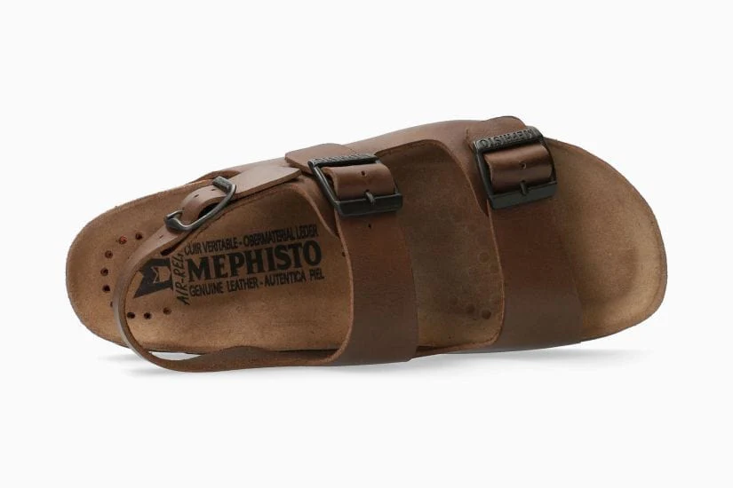 Mephisto Men's Nardo Sandals- Dark Brown - Image 3
