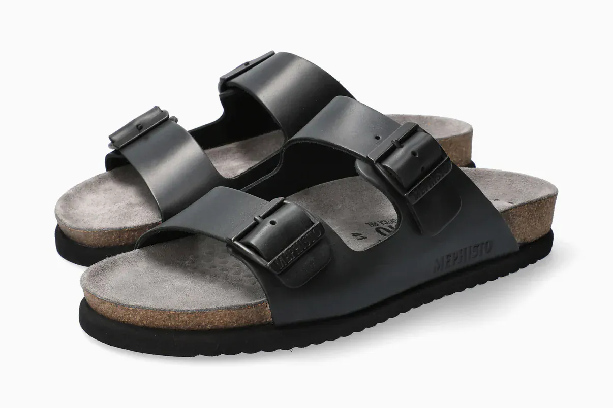 Mephisto Men's Nerio Sandals- Black - Image 2
