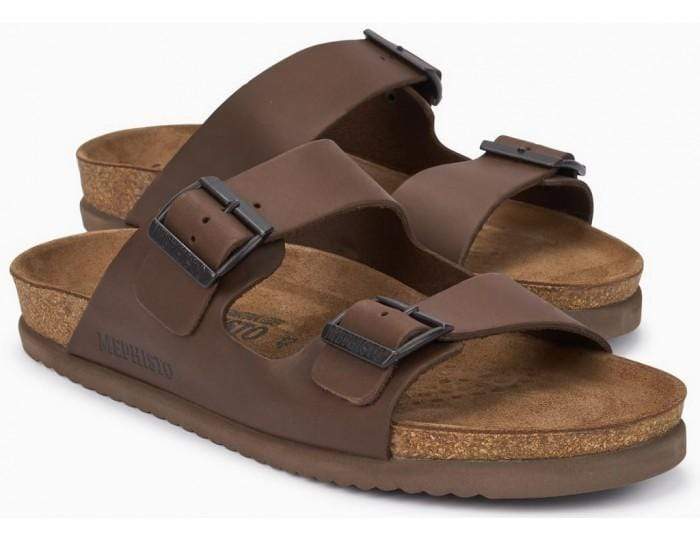 Mephisto Men's Nerio Sandals- Dark Brown - Image 3
