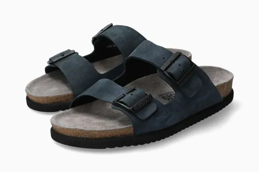 Mephisto Men's Nerio Sandals- Deep Blue - Image 2