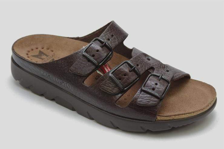 Mephisto Unisex Zach Fit Sandals- Dark Brown - Image 2