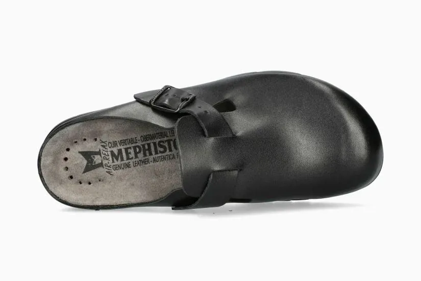 Mephisto Unisex Zaverio Fit Clogs- Black - Image 3