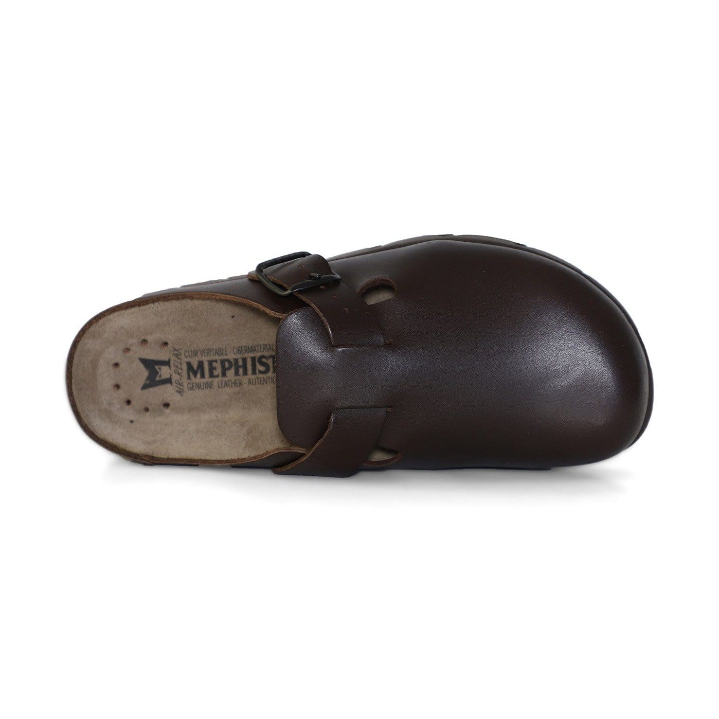 Mephisto Unisex Zaverio Fit Clogs- Chestnut - Image 2