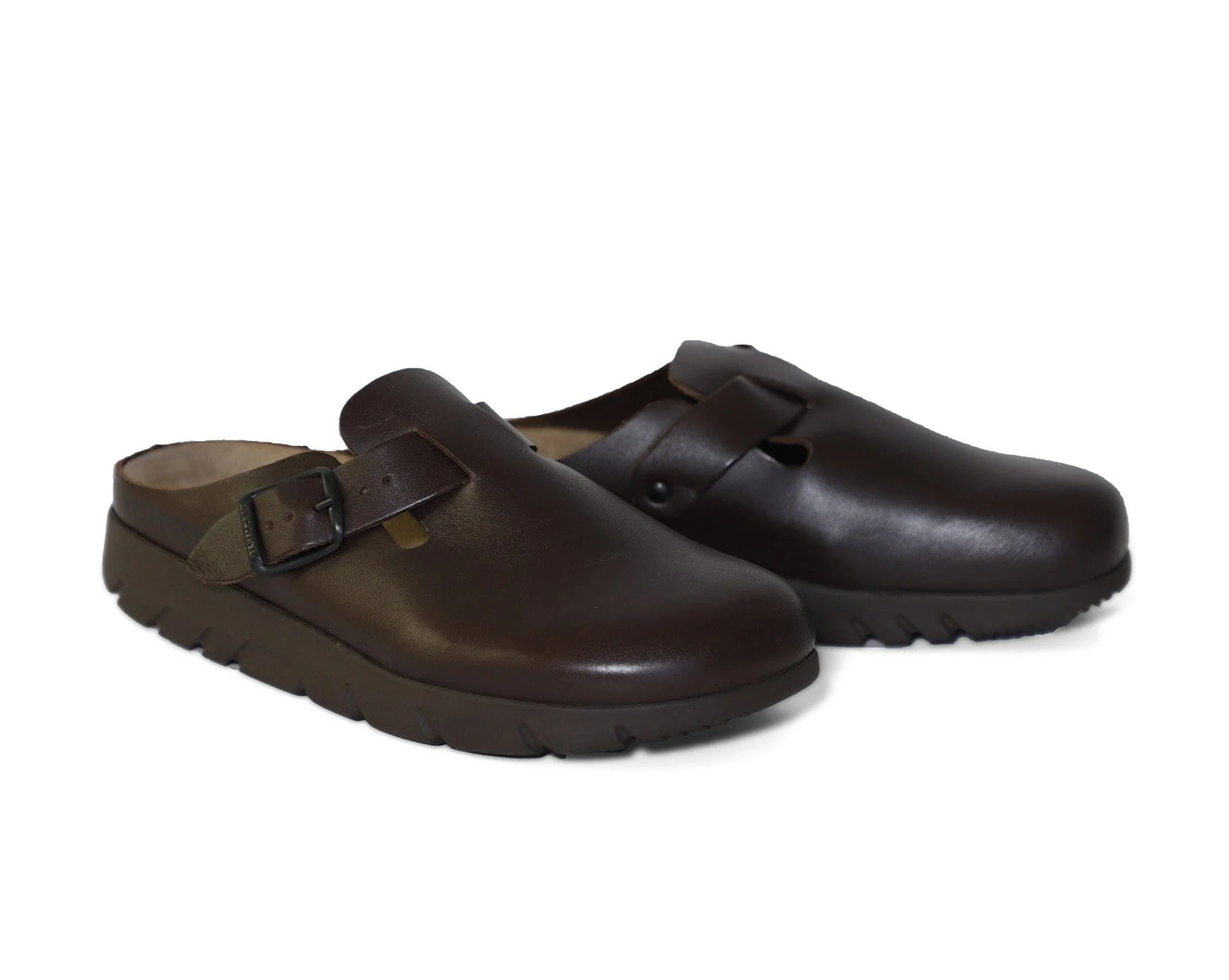 Mephisto Unisex Zaverio Fit Clogs- Chestnut - Image 3