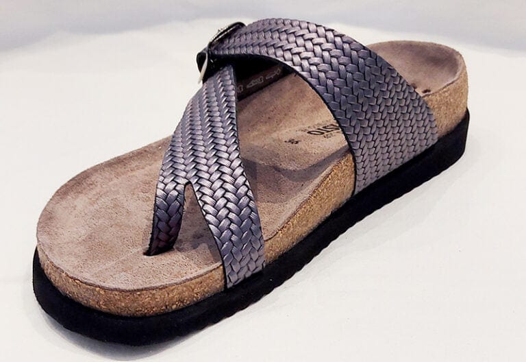 Mephisto Women's Helen Plus Sandals- Grey Twist - Image 3