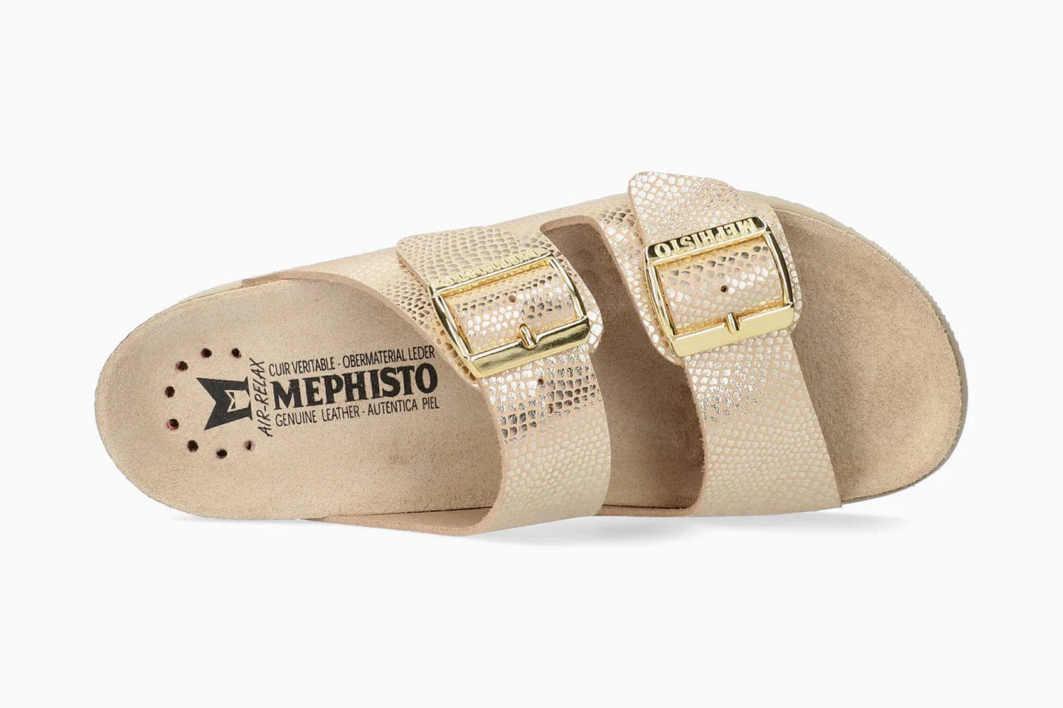 Mephisto Women's Hester Sandals- Light Sand Havana - Image 5