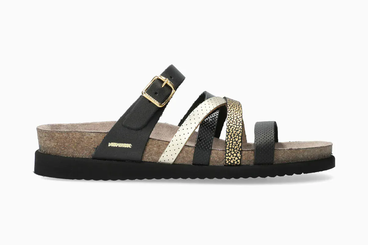 Mephisto Women's Huleda Sandals- Black Condor