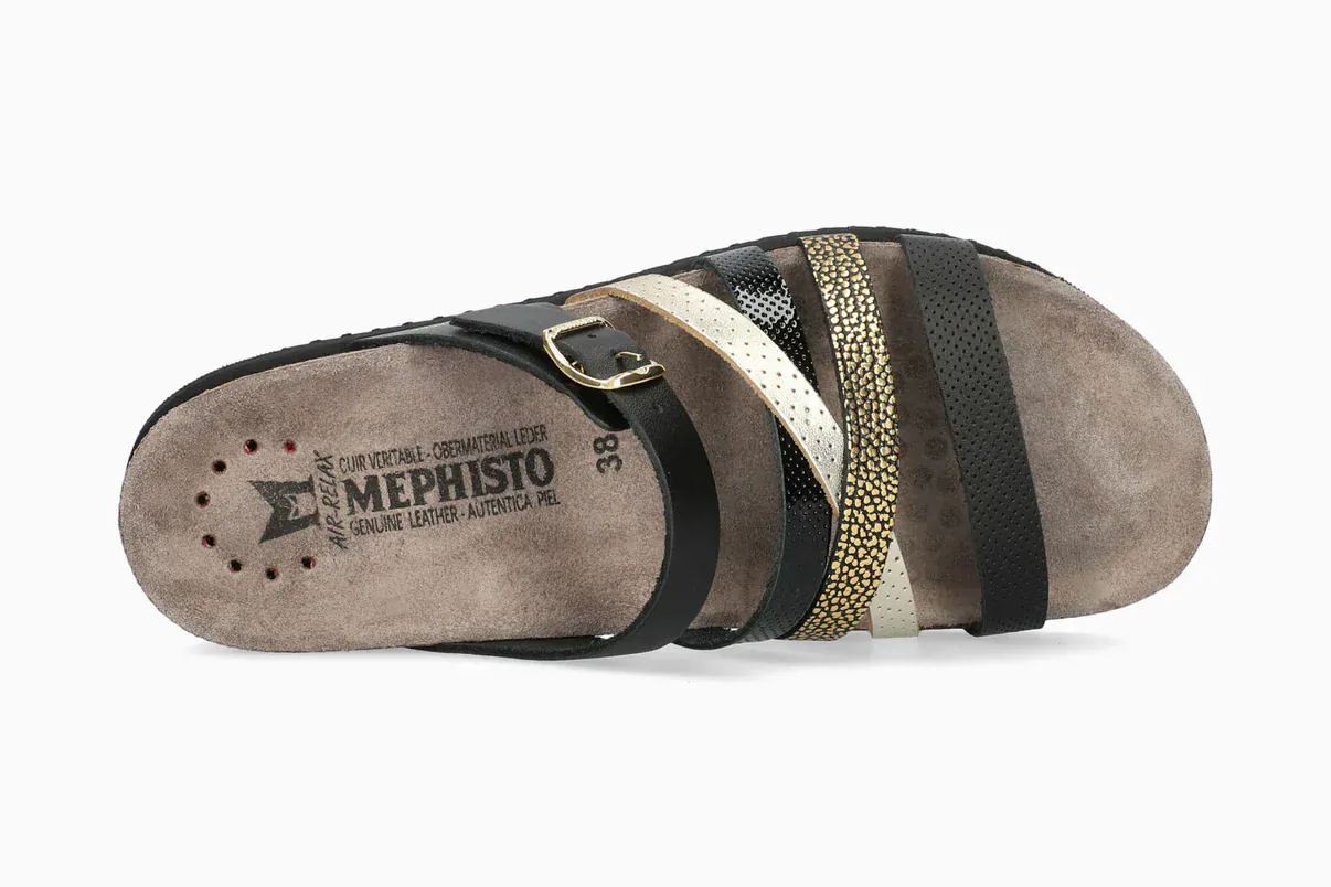 Mephisto Women's Huleda Sandals- Black Condor - Image 4