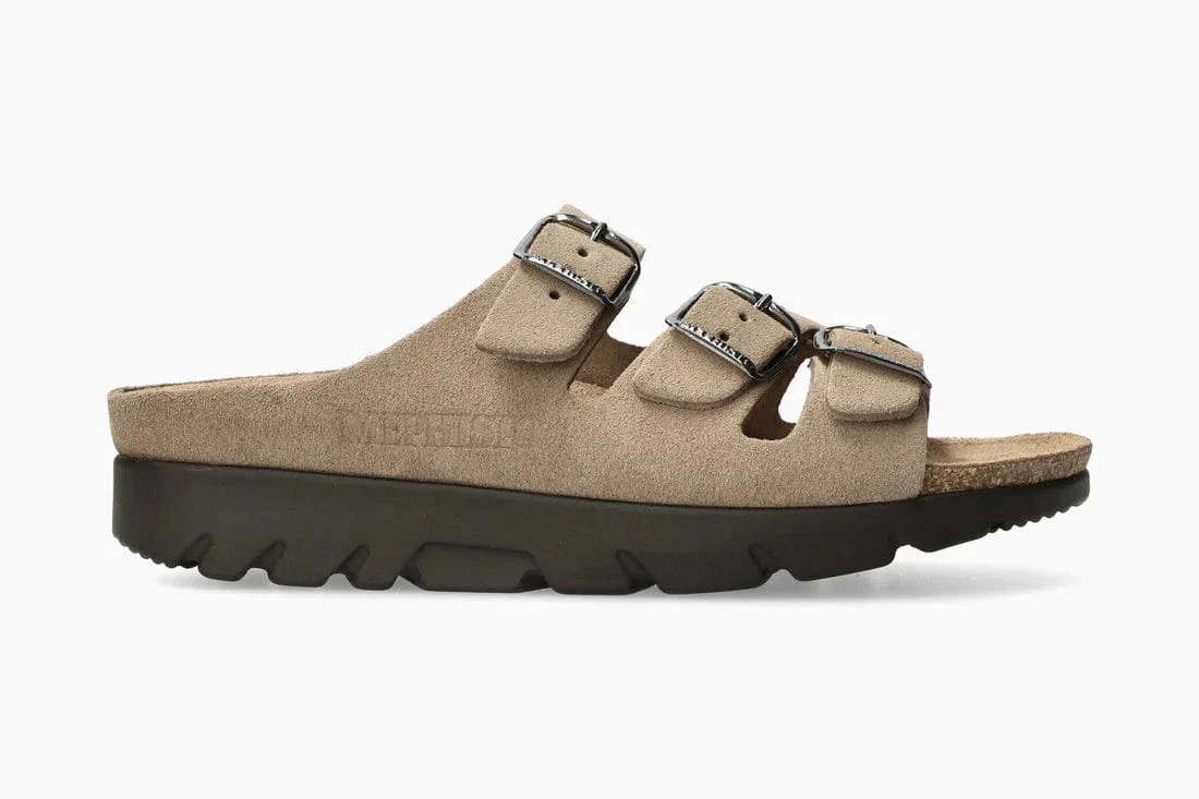 Mephisto Women's Zach Fit Sandals- Warm Grey