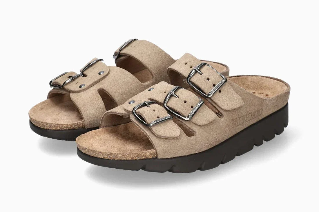 Mephisto Women's Zach Fit Sandals- Warm Grey - Image 3