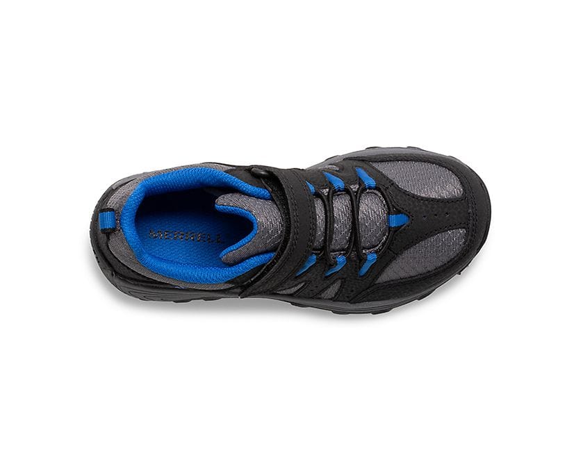 Merrell Kids Outback Low Sneakers- Black/ Grey/ Royal - Image 3