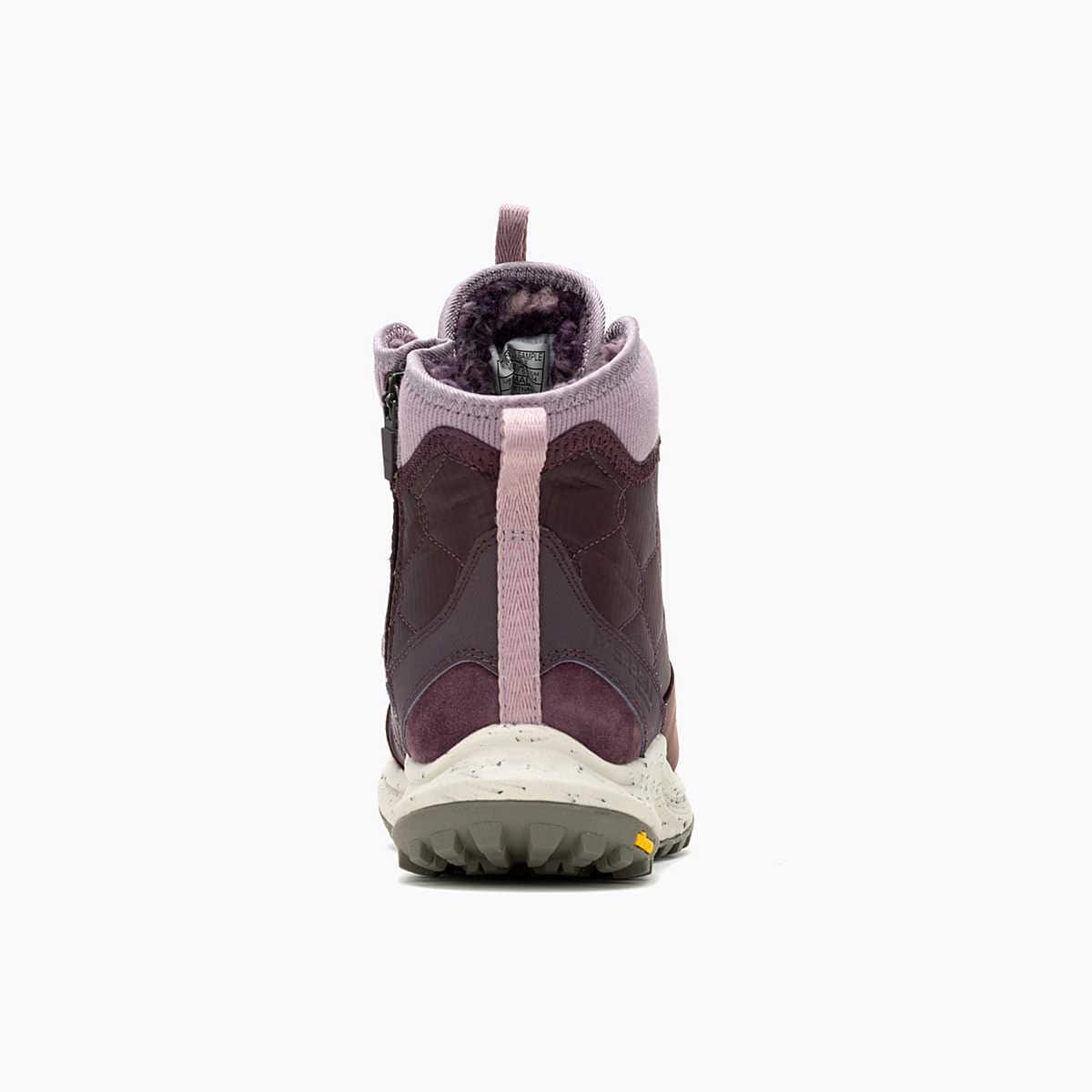 Merrell Women's Antora 3 Thermo Mid Waterproof Boots- Burgundy - Image 4