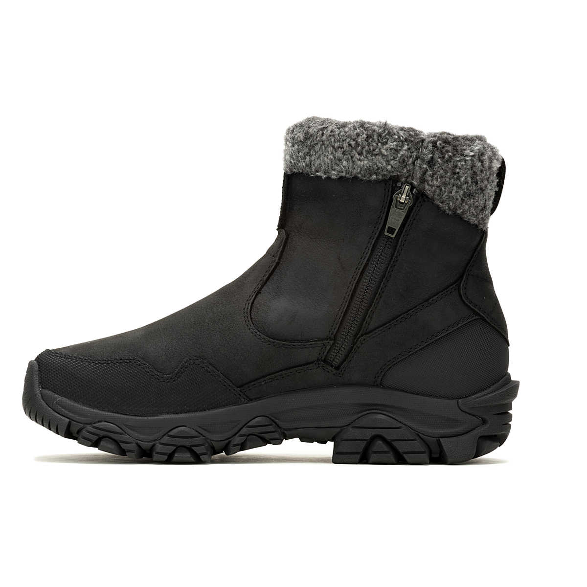 Merrell Women's Coldpack 3 Thermo Tall Zip Waterproof Boots- Black - Image 3