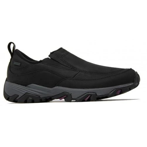 Merrell Women's Coldpack Ice+ Moc Waterproof Slip Ons- Black