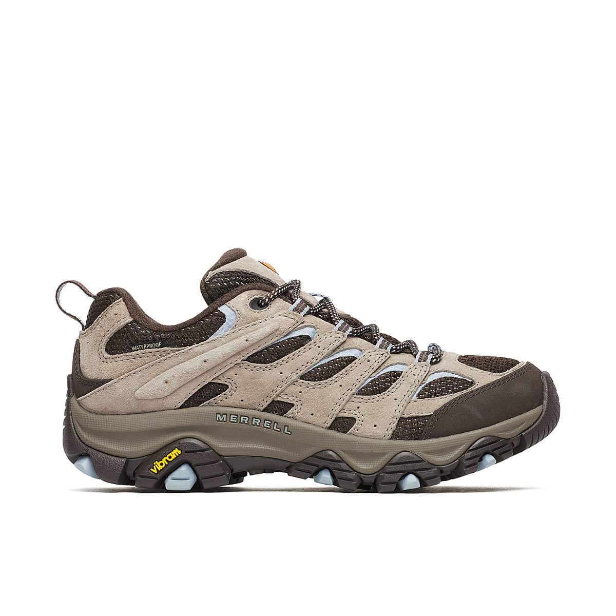 Merrell Women's Moab 3 Waterproof Hiking Shoes- Brindle