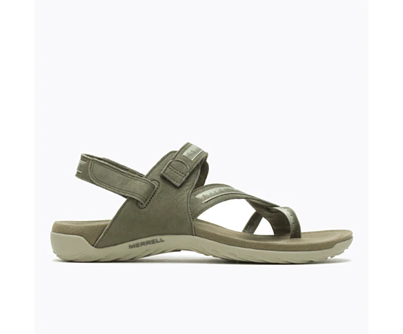 Merrell Women's Terran 3 Cush Post Convert Sandals- Olive