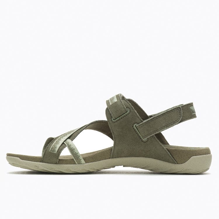 Merrell Women's Terran 3 Cush Post Convert Sandals- Olive - Image 3