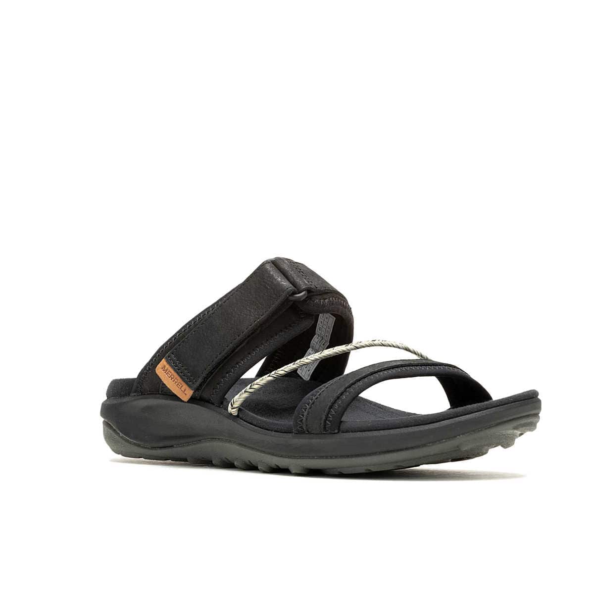 Merrell Women's Terran 4 Slide Sandals- Black - Image 2