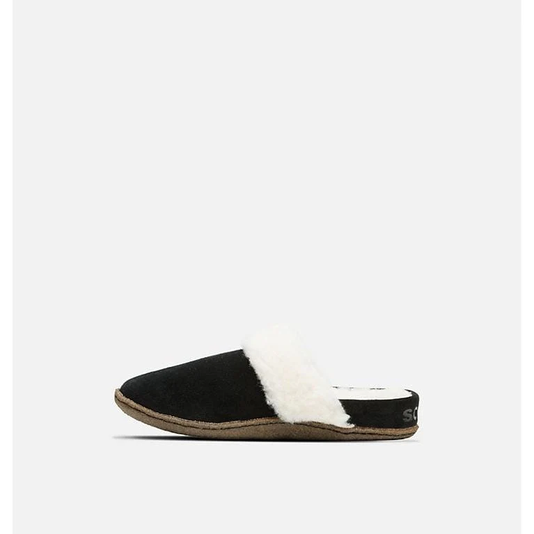 Sorel Women's Nakiska II Slide Slippers- Black/ Natural - Image 4