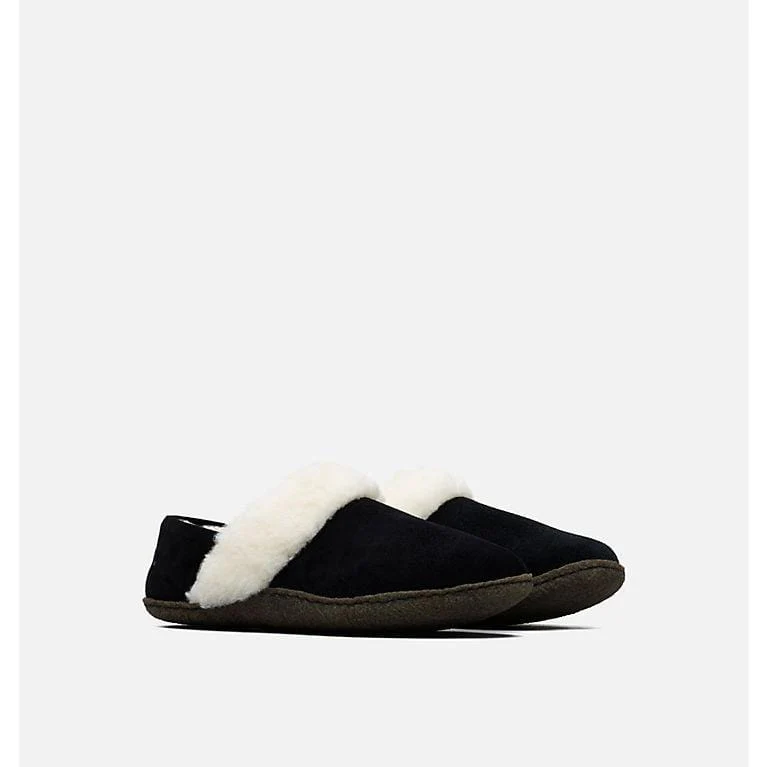 Sorel Women's Nakiska II Slippers- Black/ Natural - Image 2