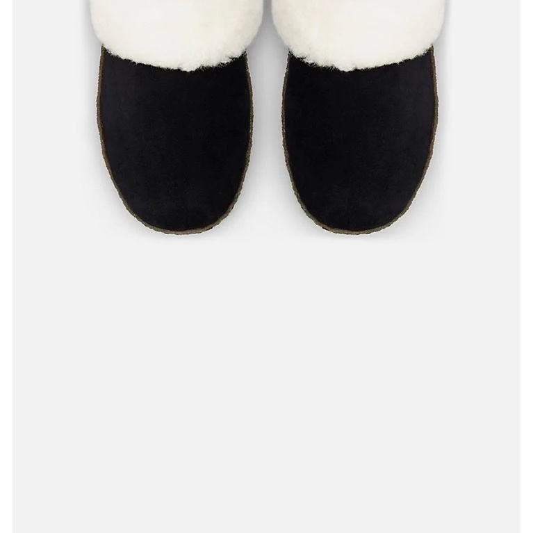 Sorel Women's Nakiska II Slippers- Black/ Natural - Image 4
