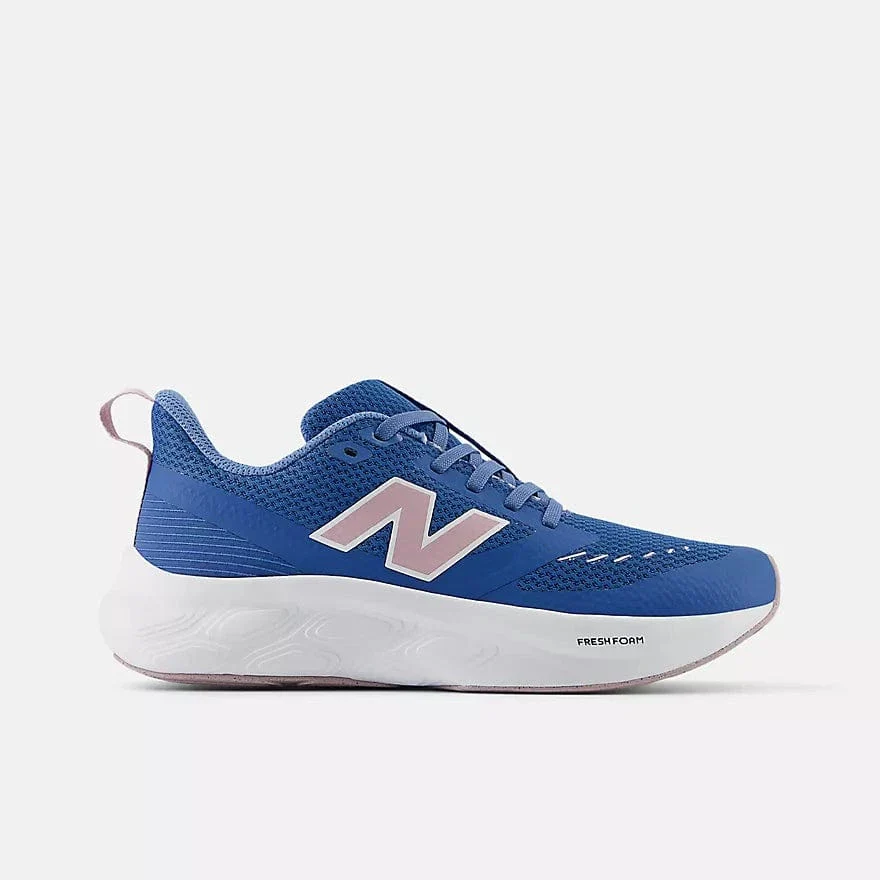 New Balance Kids Fresh Foam 625 Running Shoes- Blue/ Pink