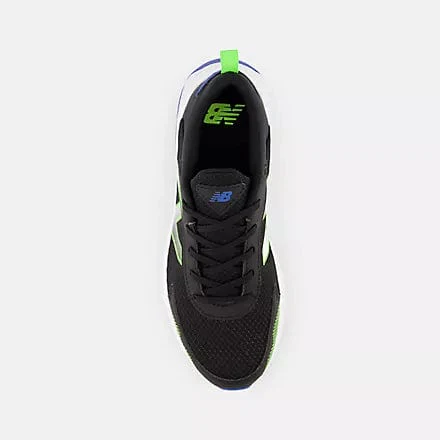New Balance Kids 545 Running Shoes- Black/Green/Cobalt - Image 2