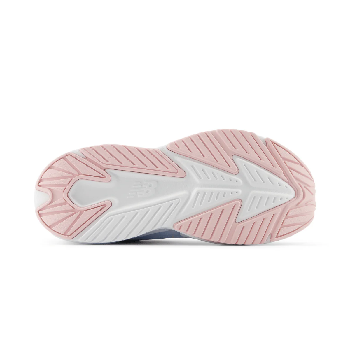 New Balance Kids Rave Run Bungee Running Shoes- Grey/ Purple - Image 5
