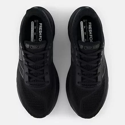 New Balance Men's 1080v14 Running Shoes- Black/ Black - Image 4